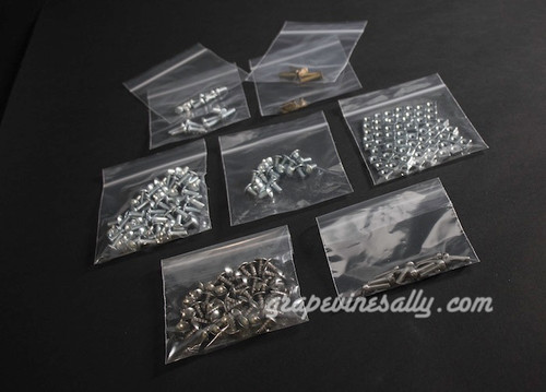 FREE SHIPPING. These will prove to be an incredible time saver. If you are restoring a vintage O'Keefe & Merritt stove, this is a complete set of your main primary screws and nuts required to complete a 'ground up' from frame restoration for all vintage OK&M stoves up to 39". These are all new, they are exact replicas of those fasteners used in the 40's and 50's on the O'keefe & Merritt stove. The slotted truss sheet metal screws are stainless steel, the rivets are brass. Although the Phillips screw was invented in the 30's, vintage stove screws were all slotted. This set is for those customers interested in keeping their restoration as original as possible. These are the same fasteners we use on our restorations. 

The Set Includes:

45 Stotted Truss Screw Sheet Metal / Stainless Steel

55 Slotted Truss Screw 1/2"

20 Slotted Truss Screw 3/8"

8 Pan Slot Screw 3/8"

8 Pan Slot Screw 5/8"

75 Square Nuts / Fit Truss & Pan Screws

8 Slotted Fillister Screws 5/8" / Stove Top Burner Screws

4 Rivets 1/4" / Attach Pull to Drip Trays
