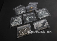 FREE SHIPPING. These will prove to be an incredible time saver. If you are restoring a vintage O'Keefe & Merritt stove, this is a complete set of your main primary screws and nuts required to complete a 'ground up' from frame restoration for all vintage OK&M stoves up to 39". These are all new, they are exact replicas of those fasteners used in the 40's and 50's on the O'keefe & Merritt stove. The slotted truss sheet metal screws are stainless steel, the rivets are brass. Although the Phillips screw was invented in the 30's, vintage stove screws were all slotted. This set is for those customers interested in keeping their restoration as original as possible. These are the same fasteners we use on our restorations. 

The Set Includes:

45 Slotted Truss Screw Sheet Metal 

75 Slotted Truss Screw 1/2"

75 Square Nuts / Fit Truss & Pan Screws

16 Pan Slot Screw 5/8"

8 Slotted Fillister Screws 5/8" / Stove Top Burner Screws

