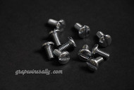 NEW Pack of 10 - Vintage Stove Slotted 10-24 Pan 3/8" Screws - FREE SHIPPING.

These are new, they are exact replicas of the slotted pan used on the vintage Wedgewood, O'Keefe & Merritt and many other vintage stove brands. Used with the square nuts (sold separately) they fastened a variety of panels on your stove. Working with new screws and nuts save time and add to the 'period' look of your renovation.
