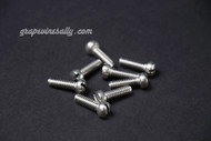 FREE SHIPPING - NEW Pack of 8 - Vintage O'Keefe & Merritt Stove Top Round Burner 5/8" Screws - These screw your round OKM stove top burners to the venturi. 