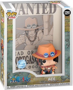 One Piece - Portgas D. Ace Wanted Poster Pop! Cover Vinyl Figure