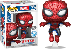 Spider-Man - Spider-Man First Appearance 80th Anniversary Diamond Glitter Pop! Vinyl Figure