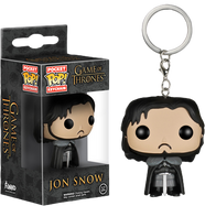 Jon Snow Pocket Pop Keychain - Game of Thrones - POP! Television Vinyl Figure