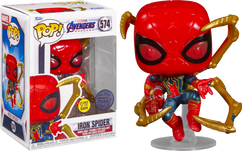 Avengers 4: Endgame - Iron Spider with Nano Gauntlet Glow in the Dark Pop! Vinyl Figure