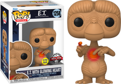 E.T. The Extra-Terrestrial - E.T. with Glowing Heart 40th Anniversary Glow in the Dark Pop! Vinyl Figure