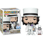 One Piece - Rob Lucci with Hattori Pop! Vinyl Figure