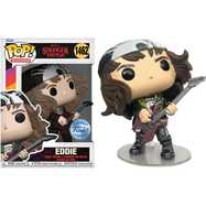 Stranger Things - Hunter Eddie with Guitar Metallic Pop! Vinyl Figure
