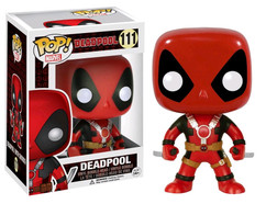 Deadpool Red with Two Swords Pop! Marvel Vinyl Figure