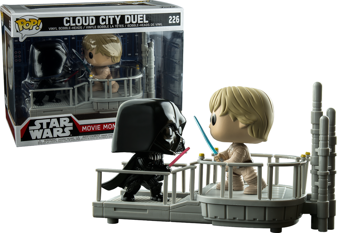 Cloud City Duel Starwars Vader Funko POP Movie Moments Luke