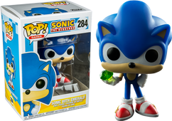 Sonic the Hedgehog - Sonic with Chaos Emerald Pop! Vinyl Figure