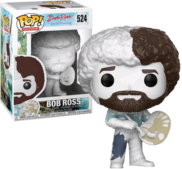 Action Figures Vinyl The Joy Of Painting Pop Bob Ross Pop Vinyl Com