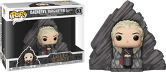 Game of Thrones - Daenerys Targaryen on Dragonstone Throne Deluxe Pop! Vinyl Figure
