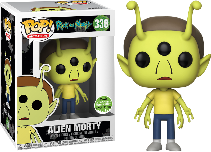 muñeco pop rick and morty