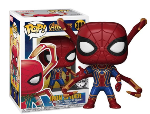 iron spider funko pop infinity war