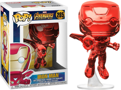 Avengers 3: Infinity War - Iron Man Flying Red Chrome US Exclusive Pop! Vinyl Figure