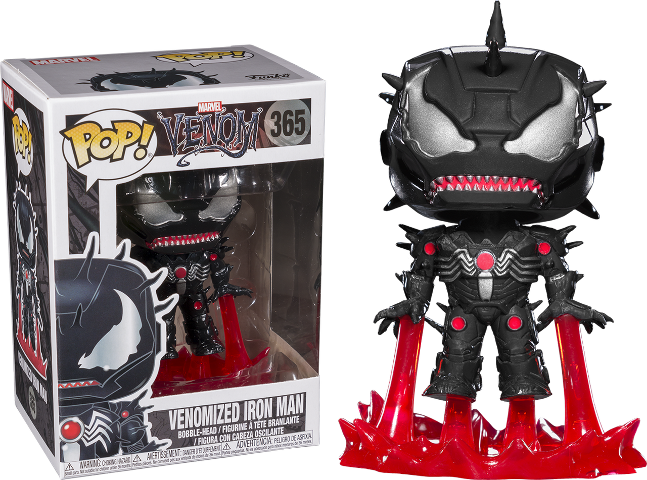 funko pop marvel venom iron man