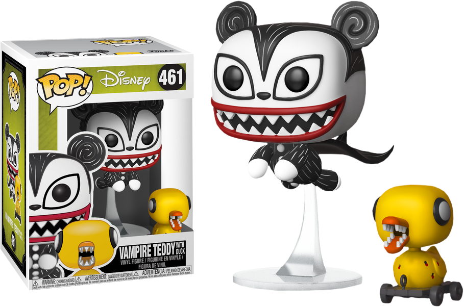 The Nightmare Before Christmas Vampire Teddy With Duck Pop Vinyl Figure The Nightmare Before Christmas Vampire Teddy With Duck Pop Vinyl Figure