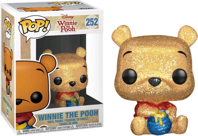 Resultat d'imatges de funko pop glitter winnie de pooh
