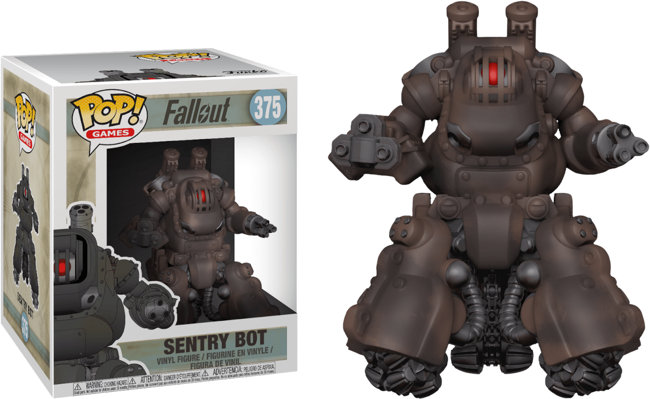 Fallout Sentry Bot 6 Super Sized Pop Vinyl Figure