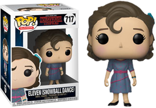 Stranger Things Eleven In Snow Ball Outfit Pop Vinyl Figure