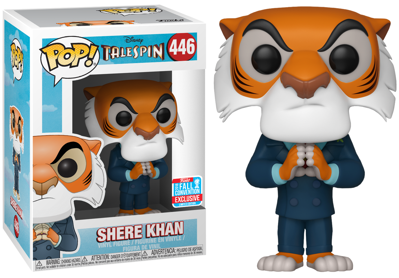 Talespin Shere Khan With Hands Together Nycc18 Pop Vinyl Figure