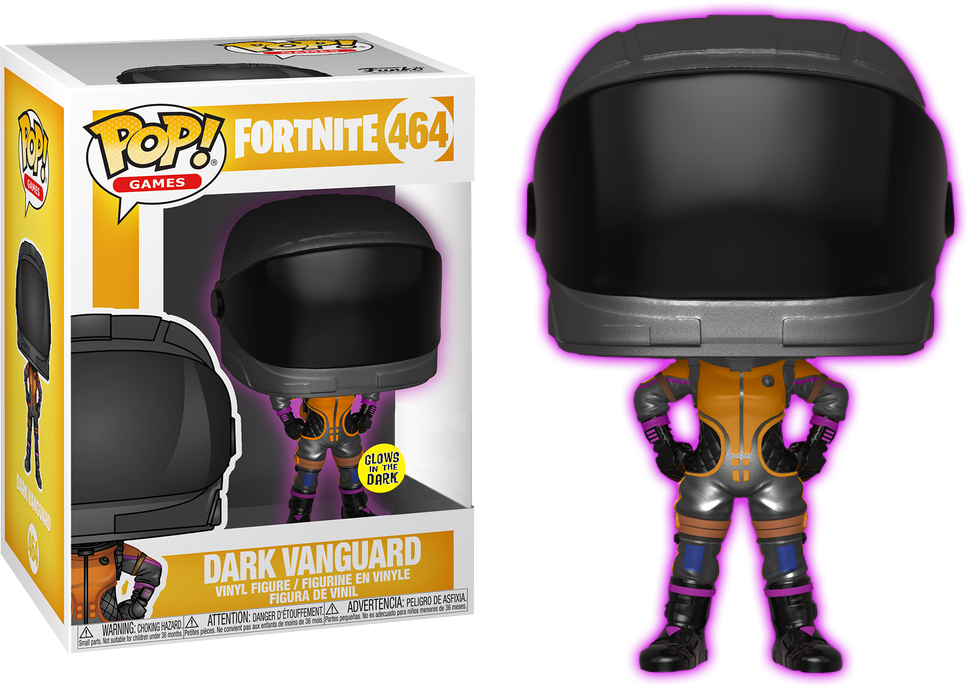Fortnite Dark Vanguard Glow In The Dark Pop Vinyl Figure - image 1