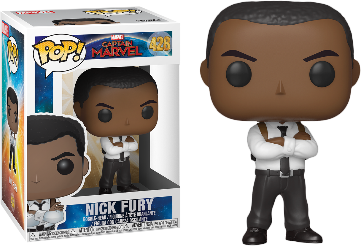 Captain Marvel (2019) Nick Fury Pop! Vinyl Figure