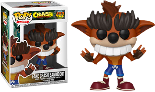 Crash Bandicoot - Fake Crash US Exclusive Pop! Vinyl Figure
