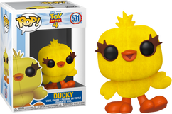 Toy Story 4 - Ducky Flocked US Exclusive Pop! Vinyl Figure