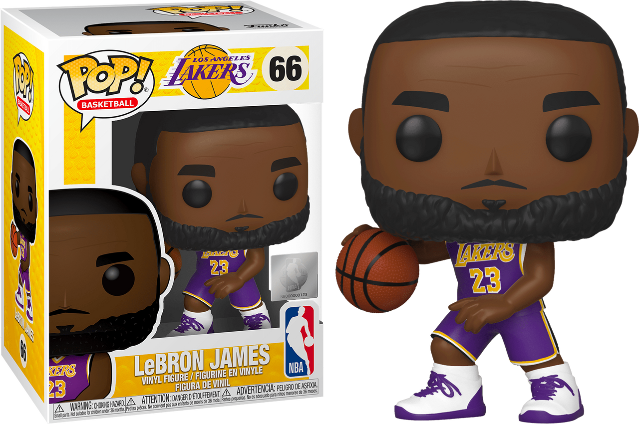Nba Basketball Lebron James L A Lakers Pop Vinyl Figure