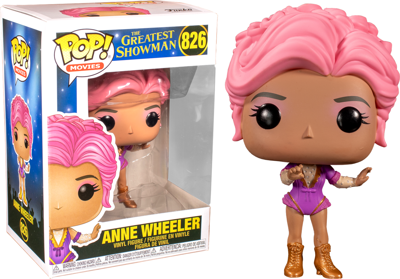 The Greatest Showman Pop Movies Vinyl Figure Anne Wheeler *BRAND NEW*