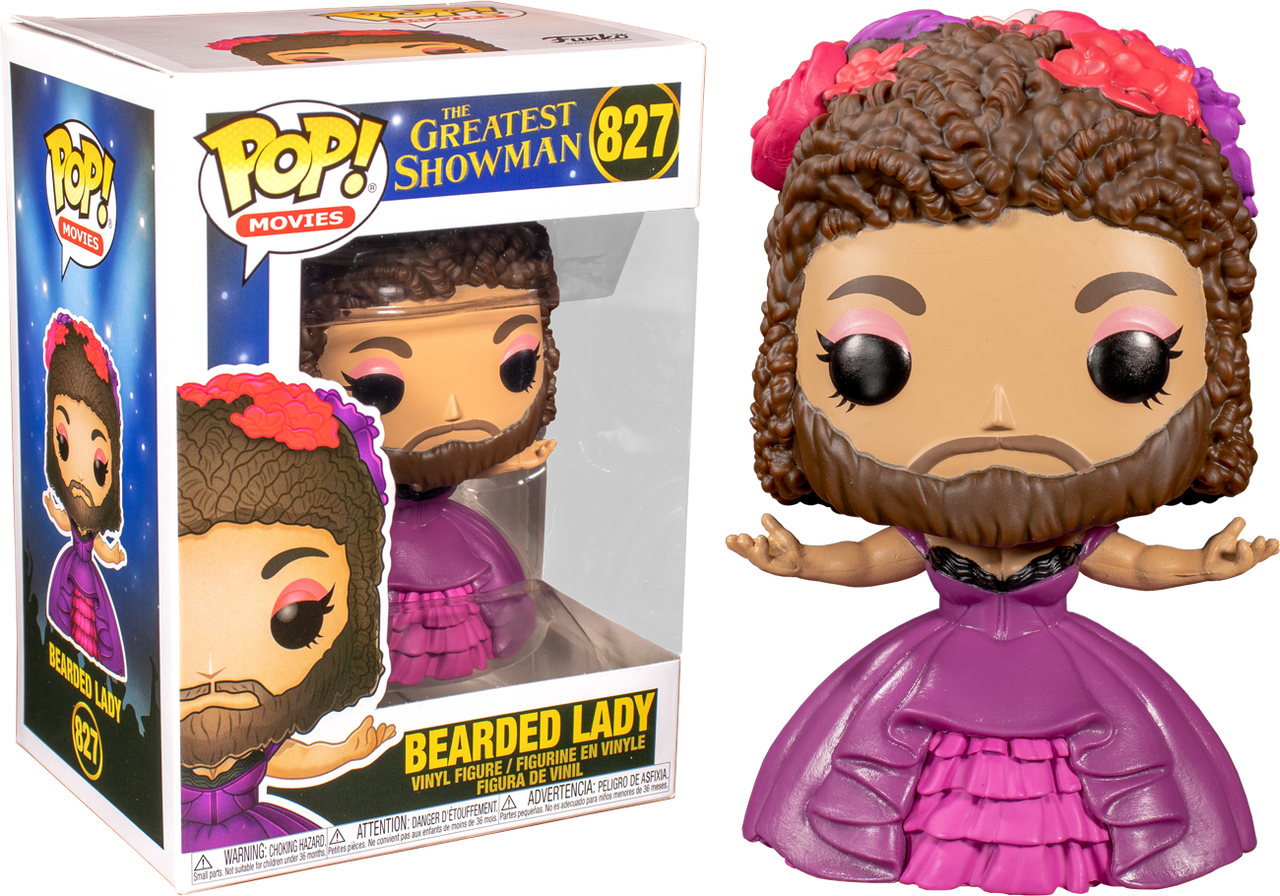 Movies Vinyl Figure Bearded Lady *BRAND NEW* The Greatest Showman Pop