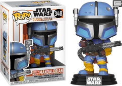 Star Wars The Mandalorian Death Watch Mandalorian Two Stripes Pop Vinyl Figure