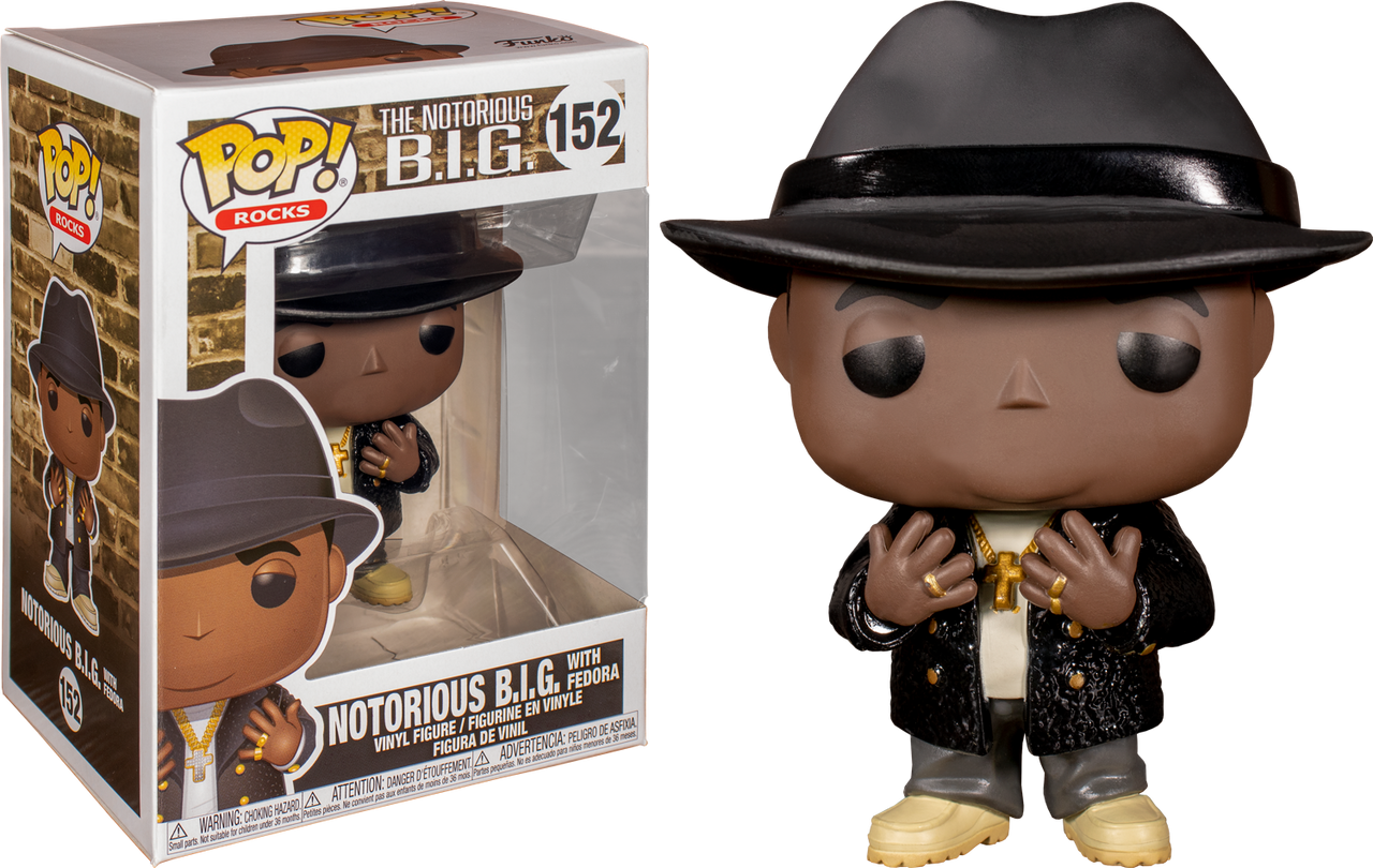Notorious B I G Notorious B I G In Black Suit Pop Vinyl Figure