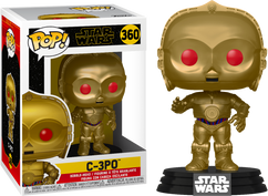 Star Wars Episode IX: The Rise Of Skywalker - C-3PO with Red Eyes Metallic Pop! Vinyl Figure
