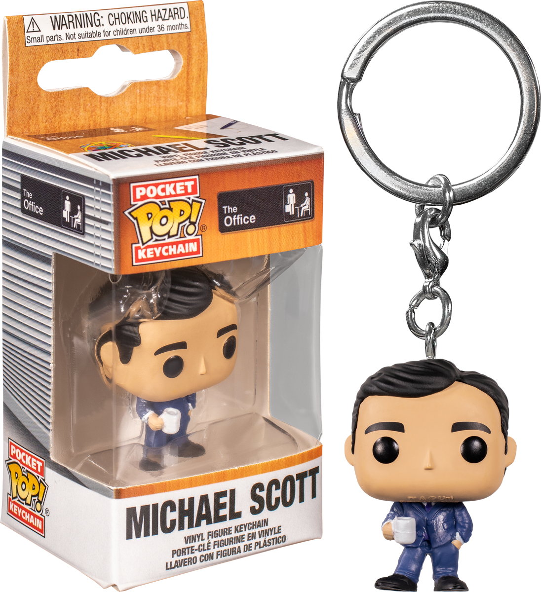 The Office - Michael Scott Pocket Pop! Vinyl Keychain