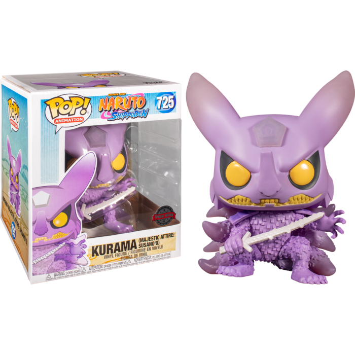 kurama funko pop 10 inch