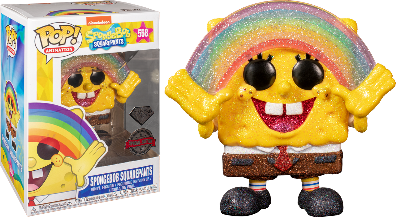 Rainbow Diamond Glitter Pop! Vinyl Figure