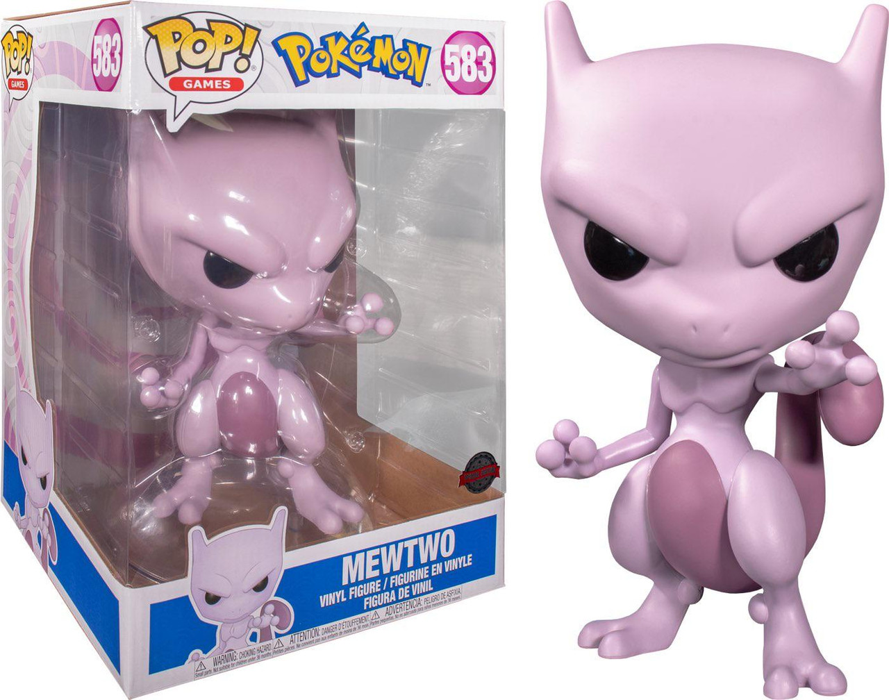 10 in mewtwo funko pop
