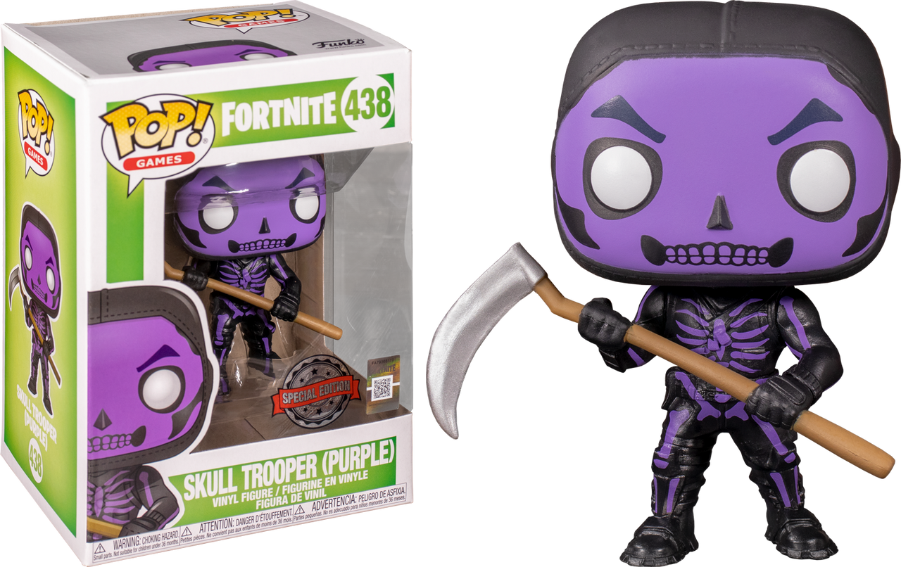 Fortnite Skull Trooper Purple Pop Vinyl Figure