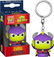 Pixar Alien Remix Russell Pocket Pop Vinyl Keychain