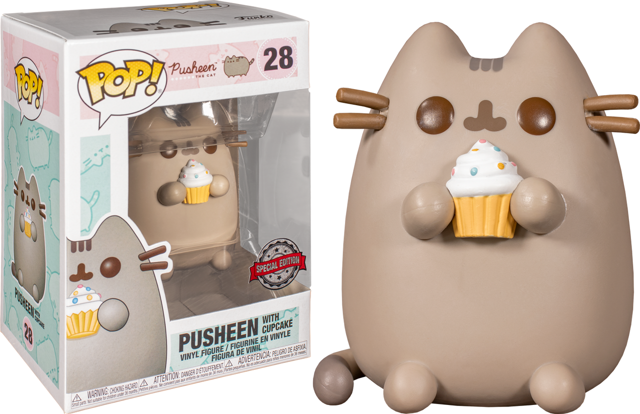 Pusheen - Pusheen with Cupcake Pop! Vinyl Figure