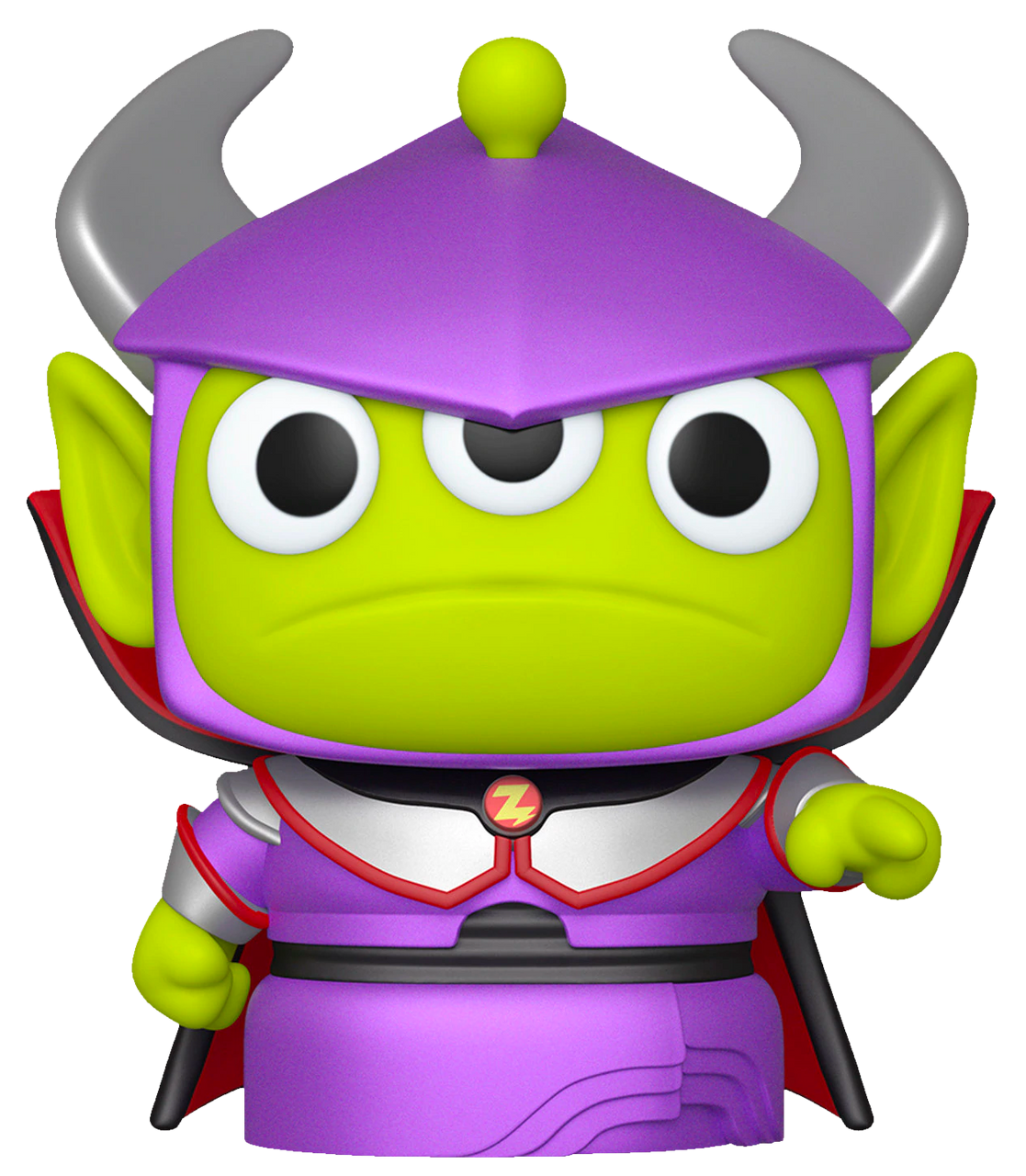 Pixar Alien Remix Emperor Zurg Metallic Pop Vinyl Figure