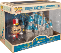 Disneyland: 65th Anniversary - Mickey Mouse with Sleeping Beauty Castle Pop! Town! Vinyl Figure