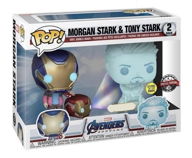 Endgame - Hologram Tony Stark \u0026 Morgan 