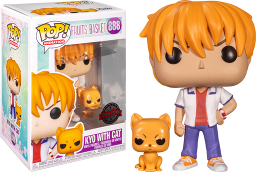 Fruits Basket Kyo Sohma with Cat Pop! Vinyl Figure