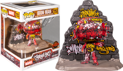 Iron Man - Iron Man Graffiti Deco Deluxe Pop! Vinyl Figure