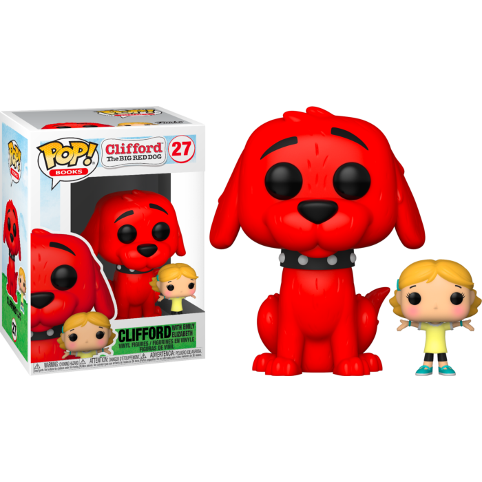 Clifford The Big Red Dog Clifford With Emily Pop Vinyl Figure
