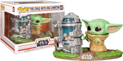 Star Wars: The Mandalorian - The Child (Baby Yoda) with Egg Canister Deluxe Pop! Vinyl Figure