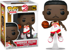 NBA Basketball - Dominique Wilkins​​ Atlanta Hawks Pop! Vinyl Figure